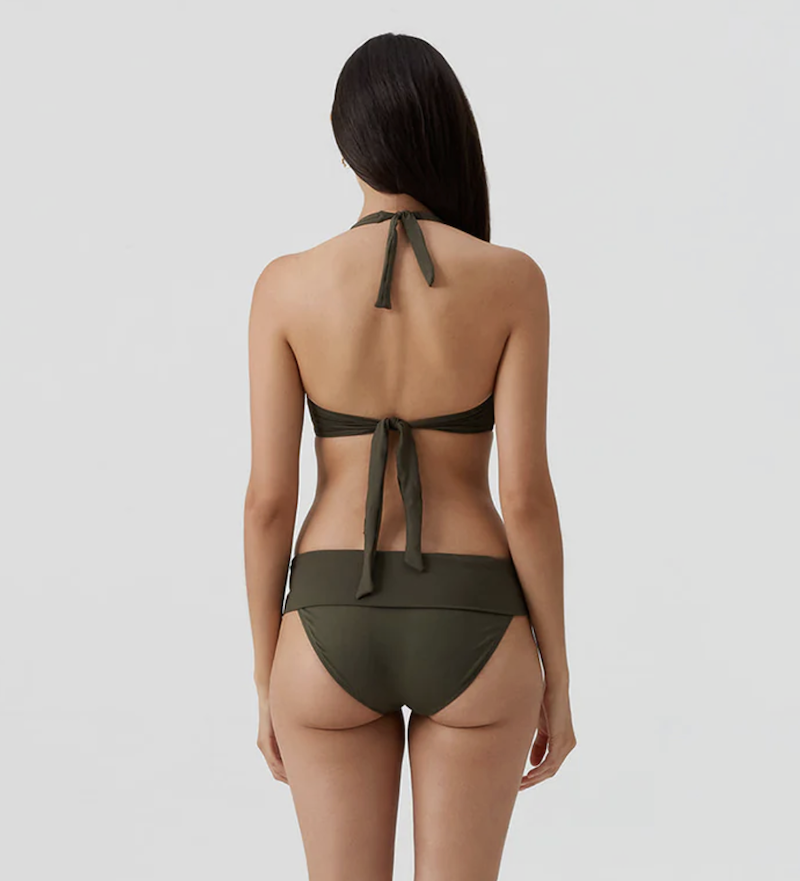 Melissa Odabash Brussels Underwire Top Brown, Olive, or Watermelon - Image 4